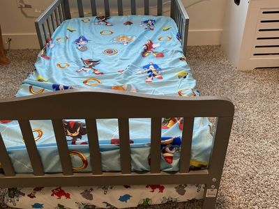 Grey Toddler Bed