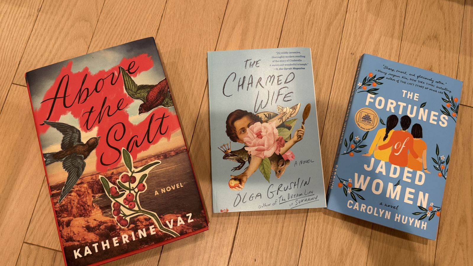 3 fictional novels