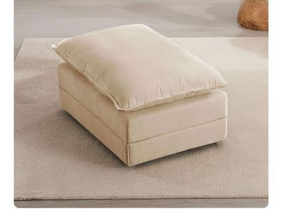 Mixcous modular oversized chair ottoman 39"W