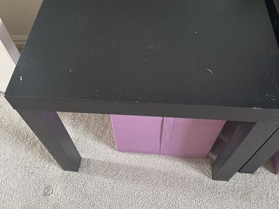 IKEA 22” x 22” end table