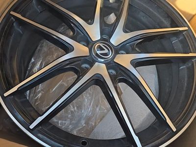 DAT Alloys 18x8.0 Wheel Rim Gloss Black Machined Face 5x114.3 ET45