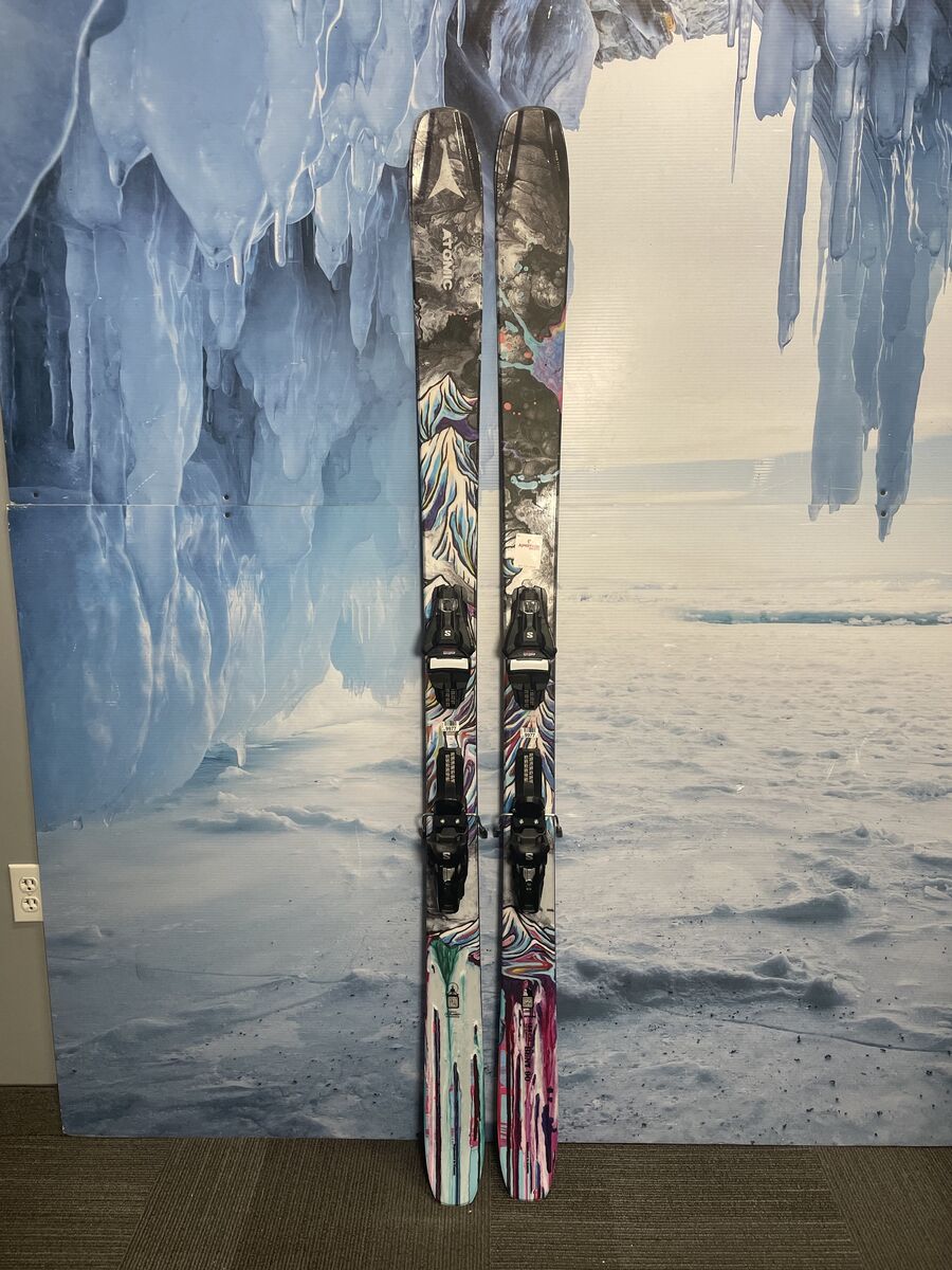 Used 2025 Atomic Bent Chetler 90 184cm Skis w/ Salomon Strive 11 Demo Binding
