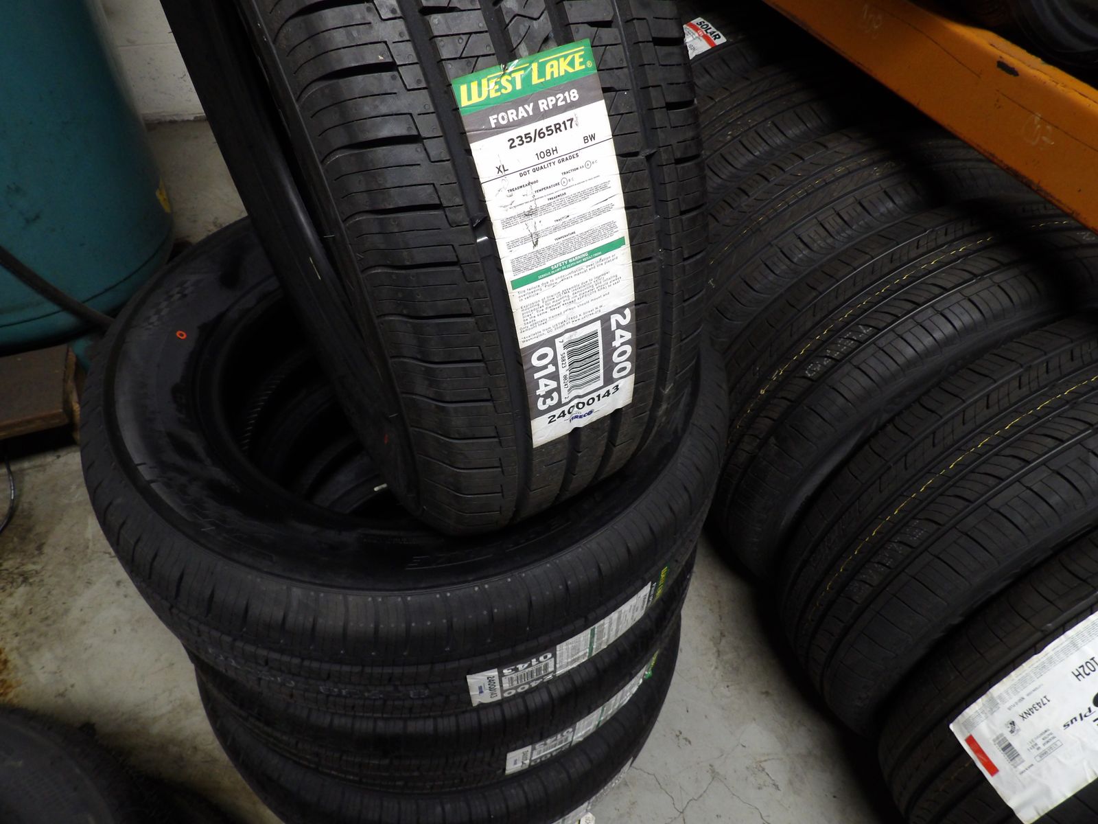 235/65R17 WESTLAKE FORAY RP218 SET OF NEW TIRES 