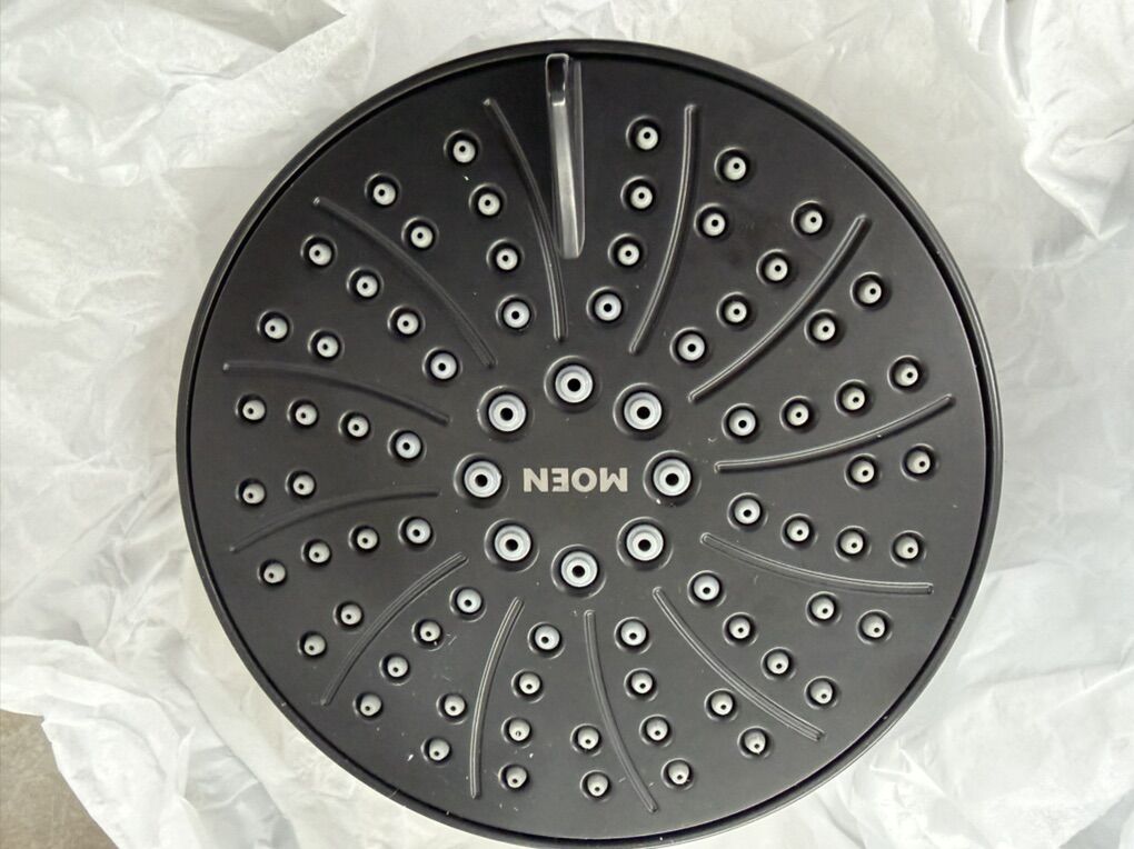 Moen Genta Matte Black Shower Head Qty 2