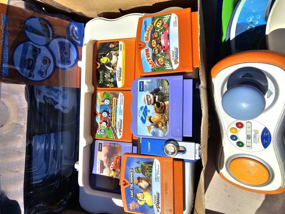 v-tech pre-school video game set