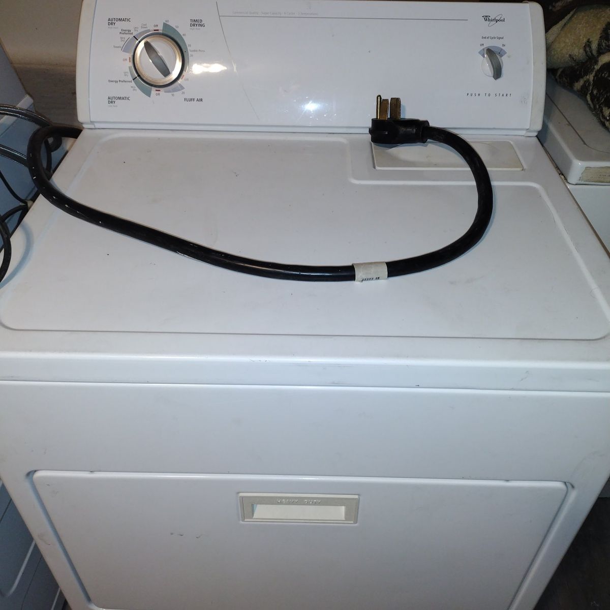 whirlpool dryer