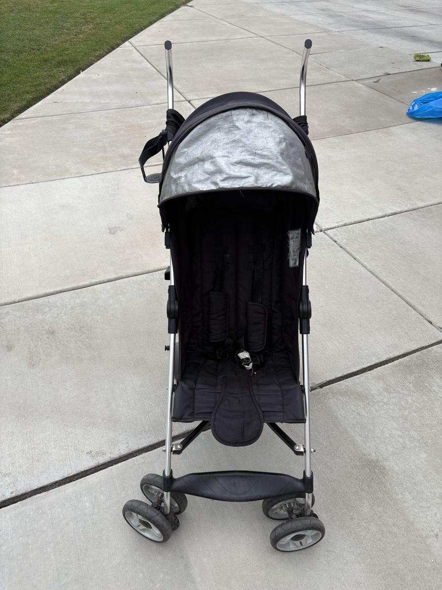 Black Umbrella Stroller - Lightweight & Compact