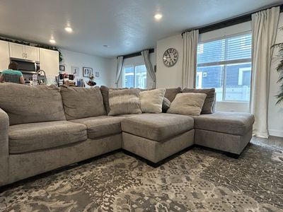 Beautiful Oversized Sectional Sofa – Super Comfortable