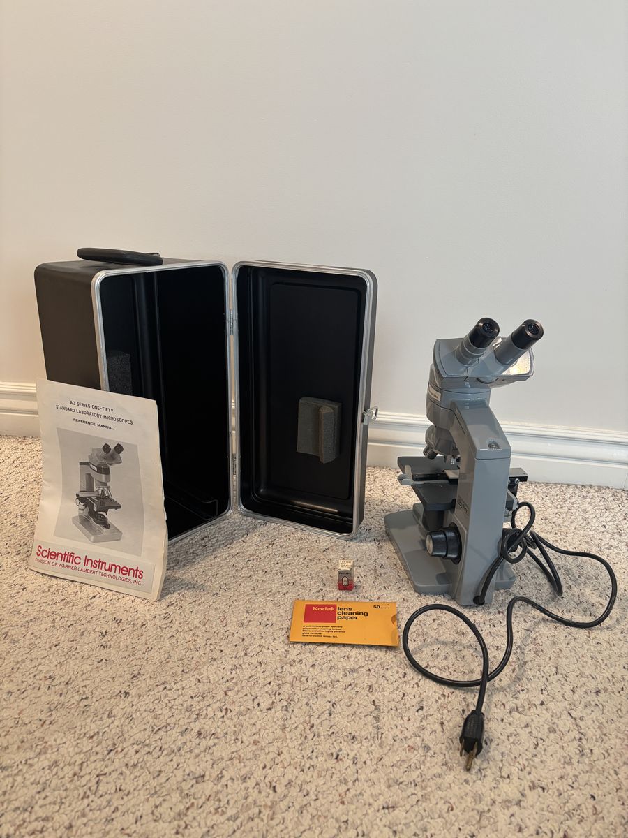 MICROSCOPE AO Series One-Fifty Standard Laboratory Microscope