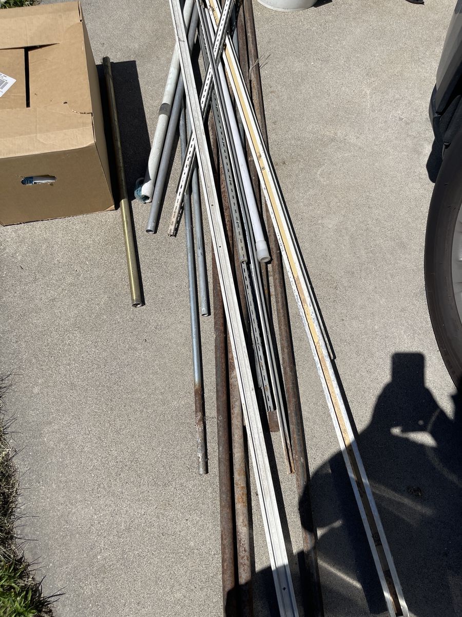 Metal Scrap Lot - Aluminum, Steel, Iron for Recycling or Craft Projects *FREE*