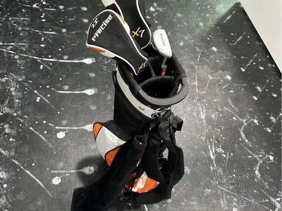 Precise X7 Golf Club Set with Stand Bag - Black/Orange