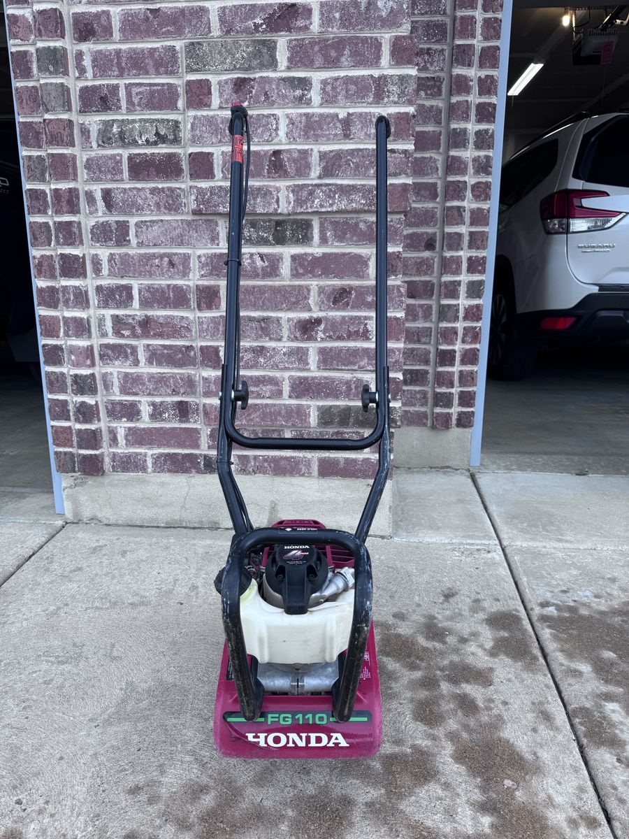 Honda FG110 4-Stroke Mini Tiller Cultivator GX25 Engine - Used, Good Condition