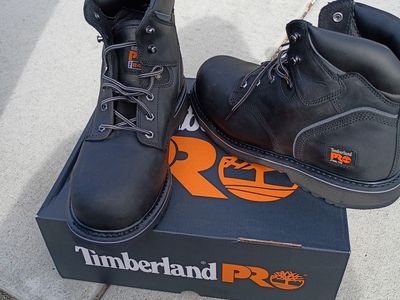 Timberland work boots brand new