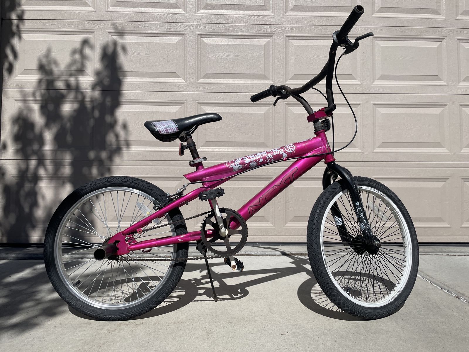 Pink Girls BMX Bike 20” with Pegs