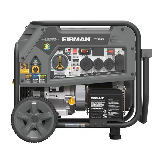 Firman 9400W Generator for RENT