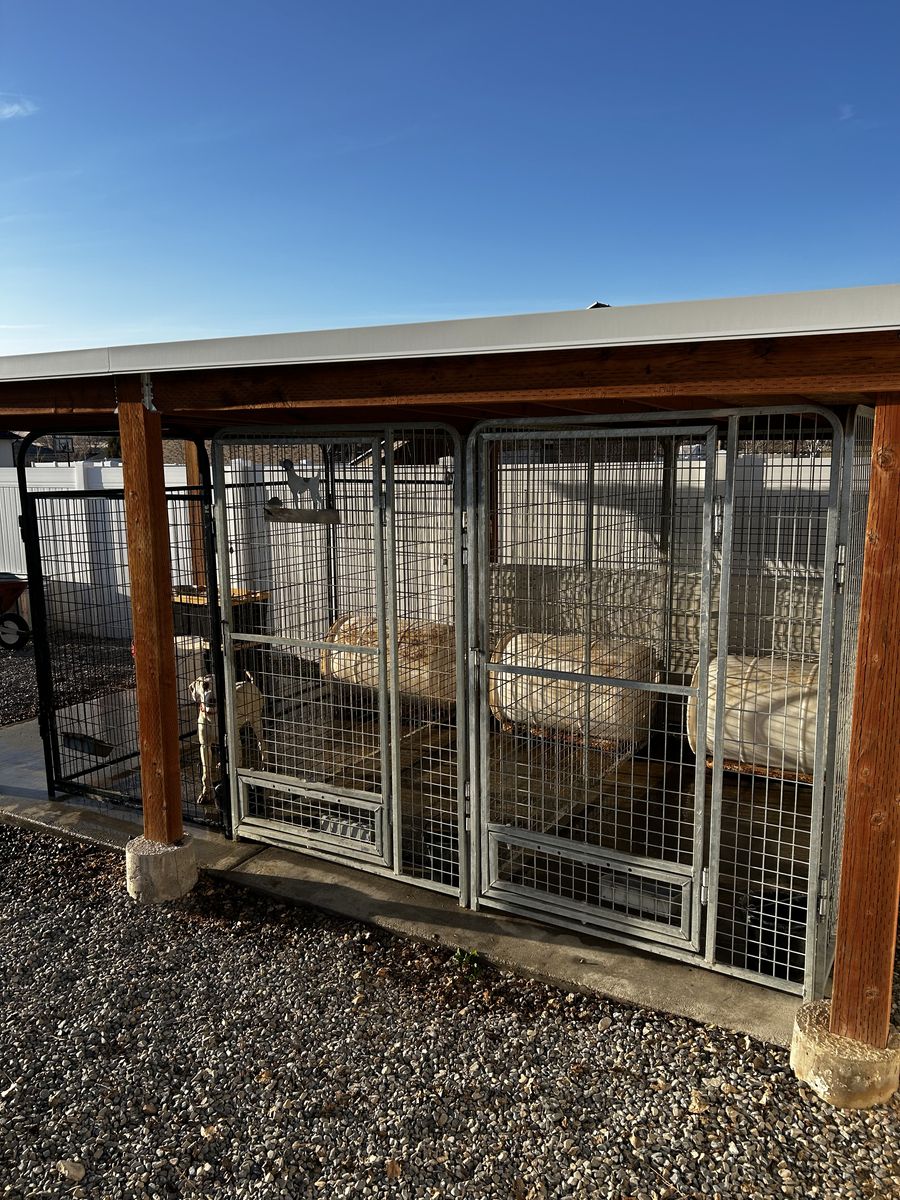 3 Kennel Dog Run