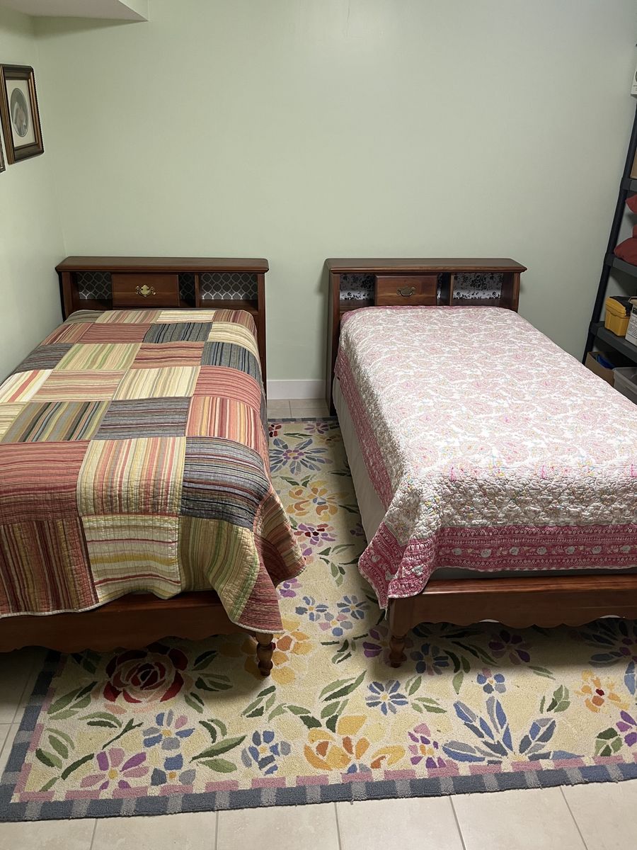 Matching Twin Beds