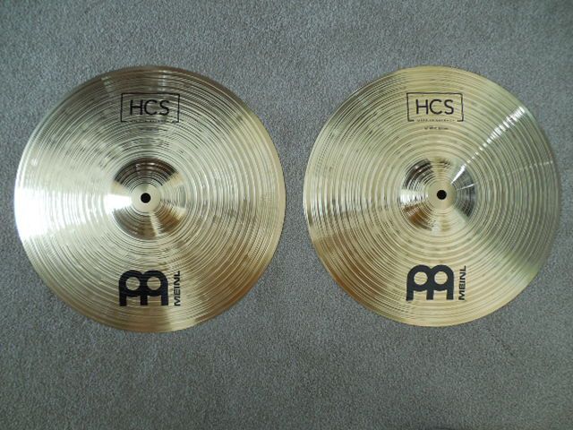 Meinl 14" Hi-Hat and 20" Ride