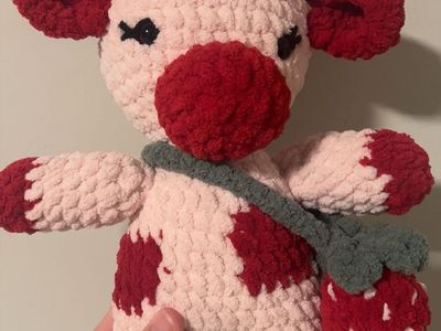 Strawberry Cow Crochet