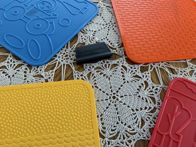 Vintage Tupperware Stencil Sets (2) and Transfer Set