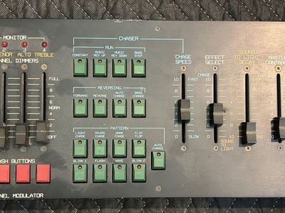 Pulsar 4 Channel Modulator Mixer - Vintage DJ Lighting Control Unit