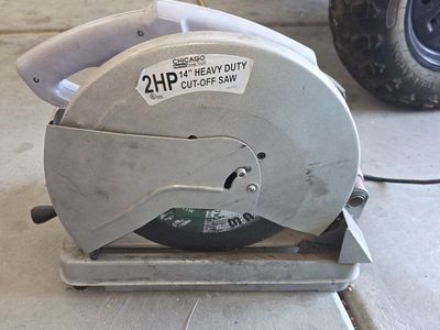 Chicago Electric Power Tools 2HP 14" Heavy Duty Cut-Off Saw