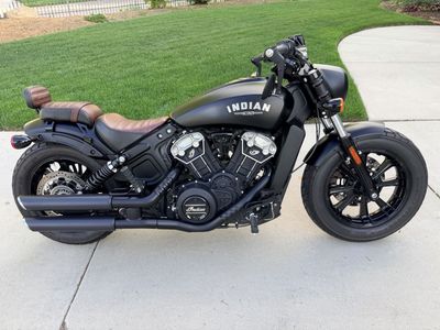 2021 Indian Scout Bobber - Low Miles - Upgraded Fo