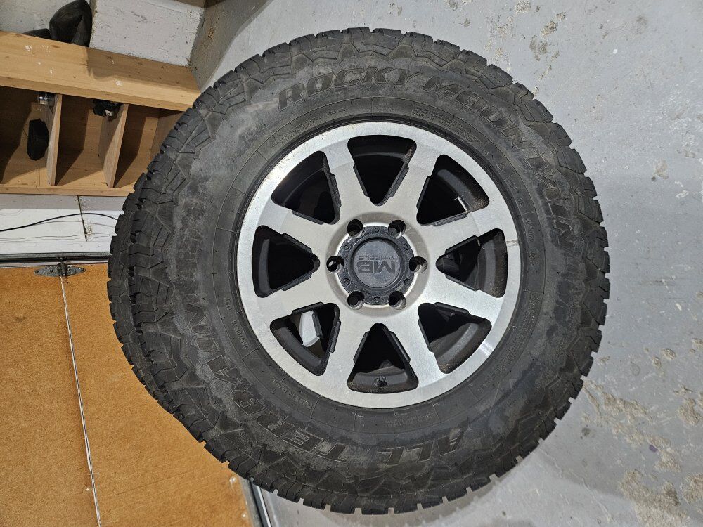 Tires and rims set of four