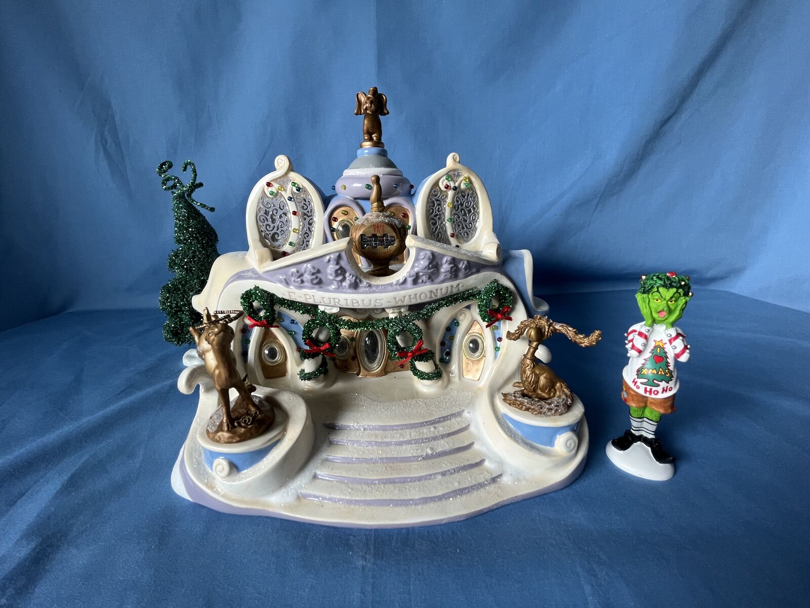 Dept. 56 "Town Hall" from Dr. Suess How the Grinch Stole Christmas - Retired