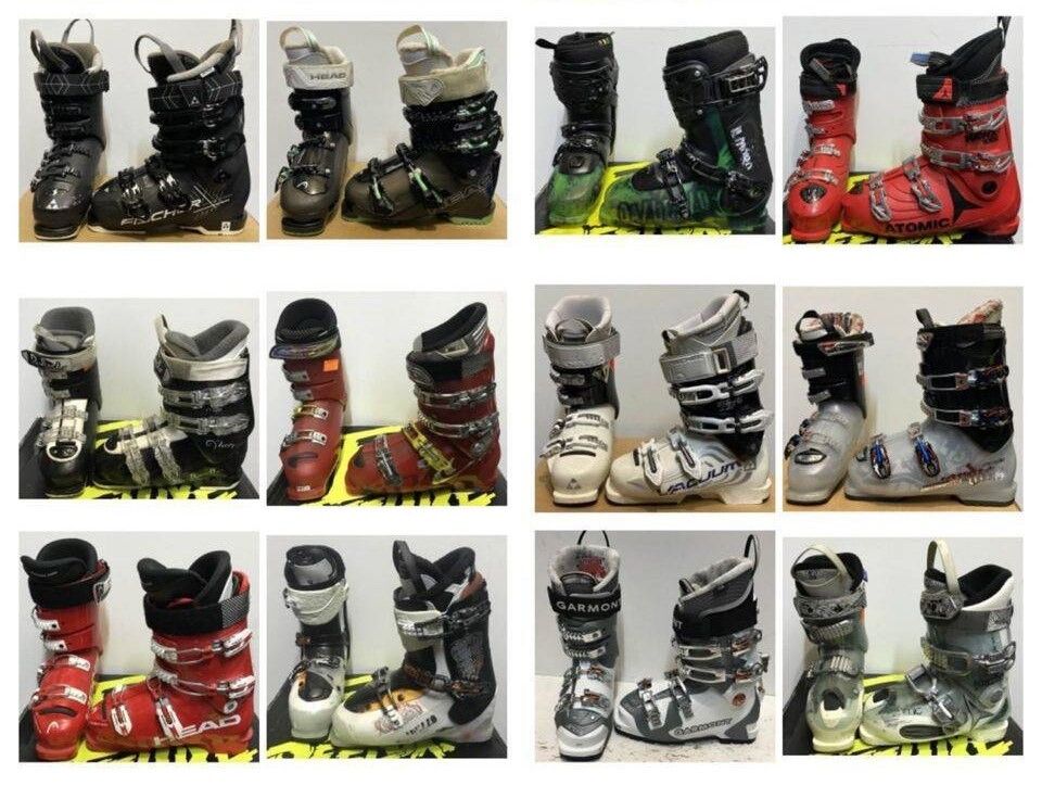 Gently used Ski Boots, MONDO 24, 24.5, 25, 25.5, (SZ 6 6.5 7 7.5 8 8.5) DALBELLO LANGE SALOMON TECNICA
