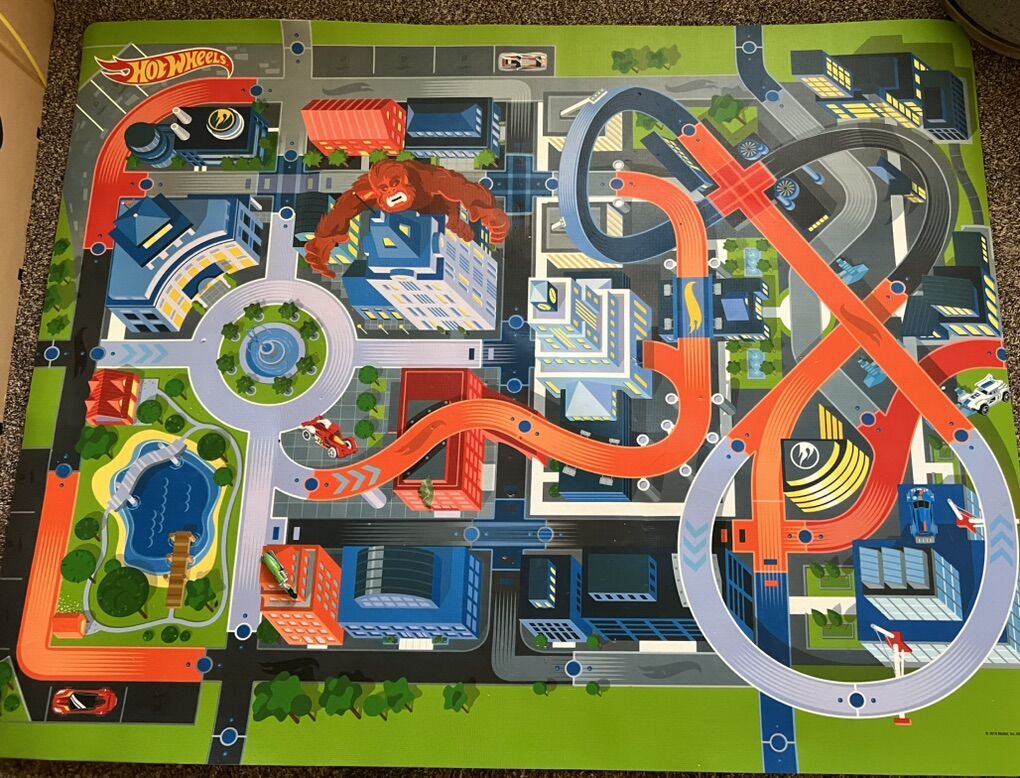 Hot Wheels Floor Mat