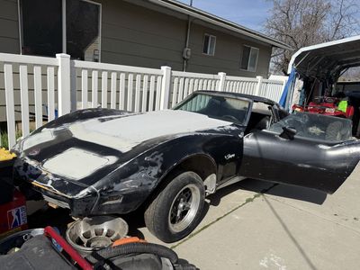 Vintage Chevrolet Corvette C3 Stingray Project Vehicle
