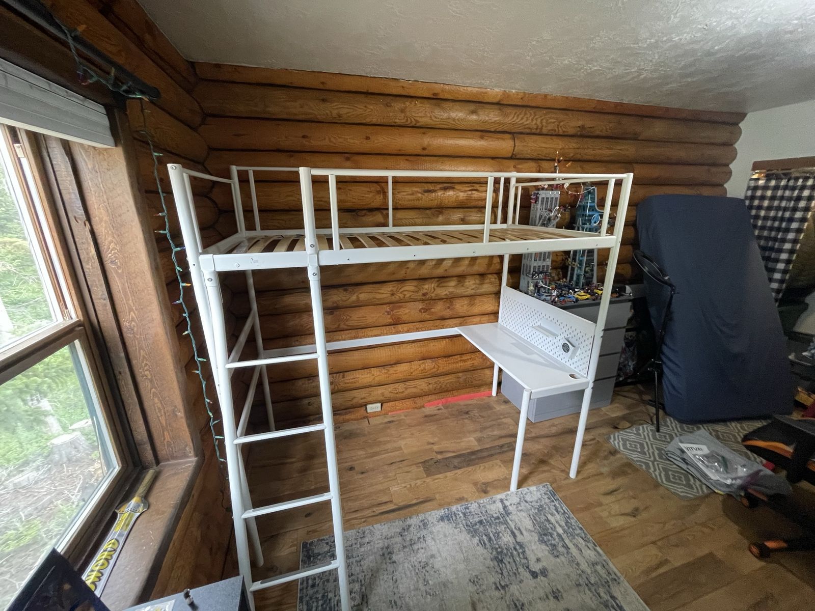 IKEA Loft Bed with Desk