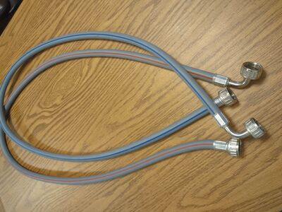 HOSES WASHING MACHINE SUPPLY LINES