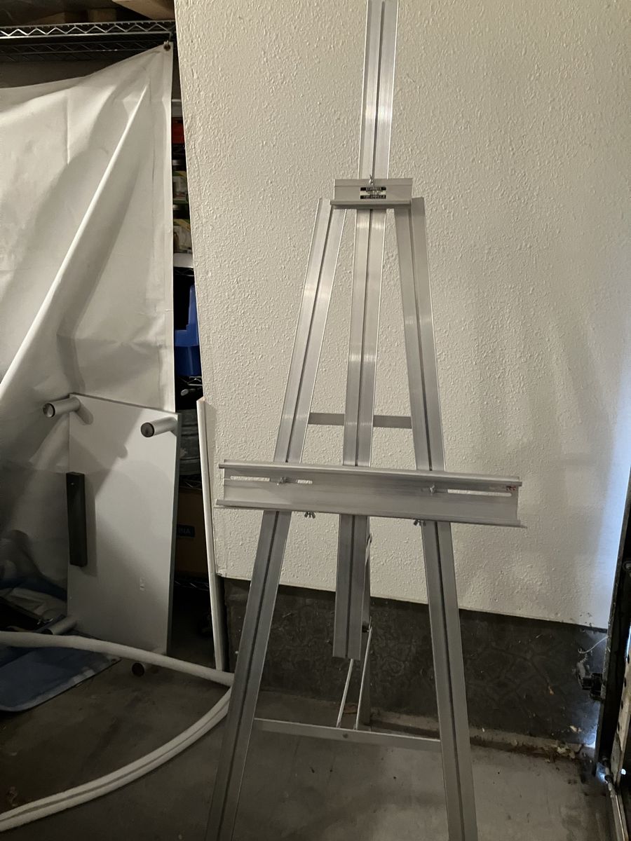 Stanrite 1450 jumbo canvas artist easel