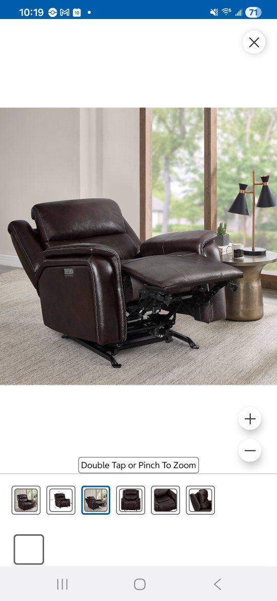 Barcalounger power recliner with usb