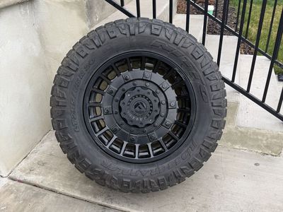 Ford F150 Chevy GMC 1500 Rims and Tires 295/65R20