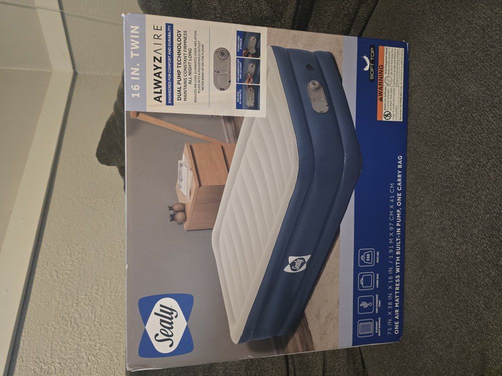 NIB Twin Inflatable Mattress
