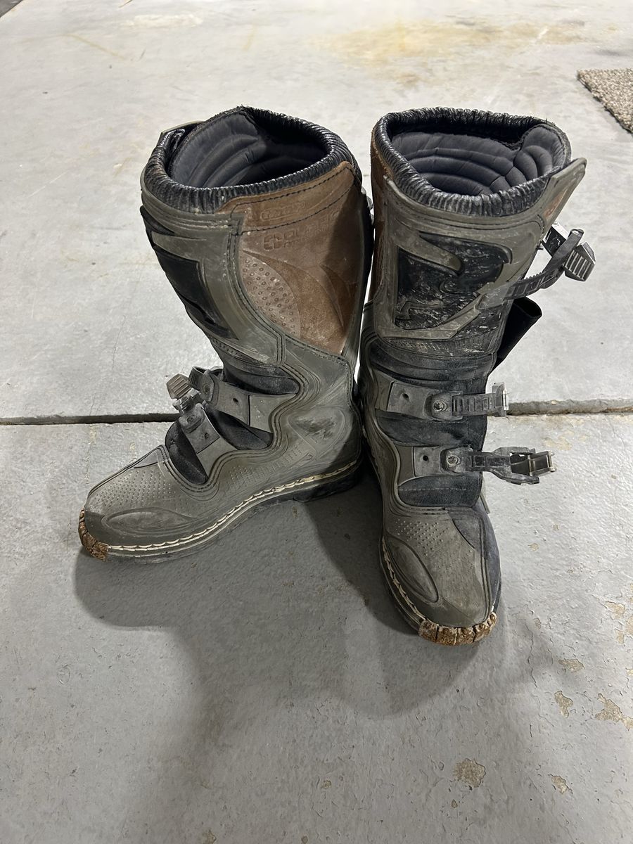 Gaerne Balanced Oiled Leather Motocross / Off-Road Motorcycle Riding Boots
