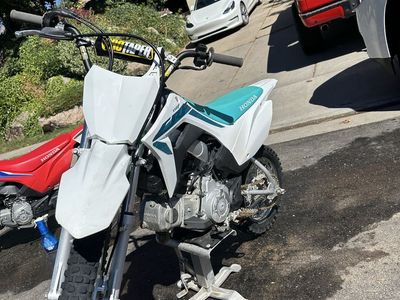 2023 Honda CRF 110 - Upgraded Suspension