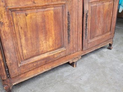 Antique wooden sideboard