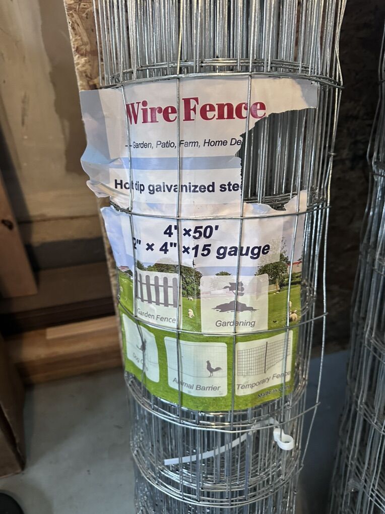 Welded wire Fence 4' X 50'