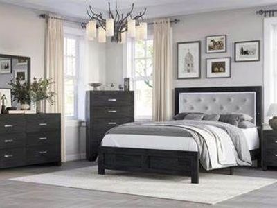 NEW Queen 6 PIECE BEDROOM SET -NEW IN BOX