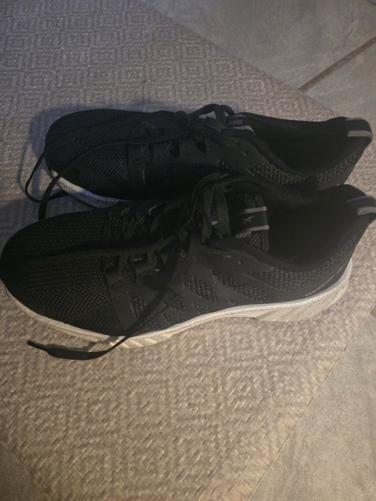 Men's Reebok Crossfit Nano X1 Steel toe Shoes - Black with White Soles 9
