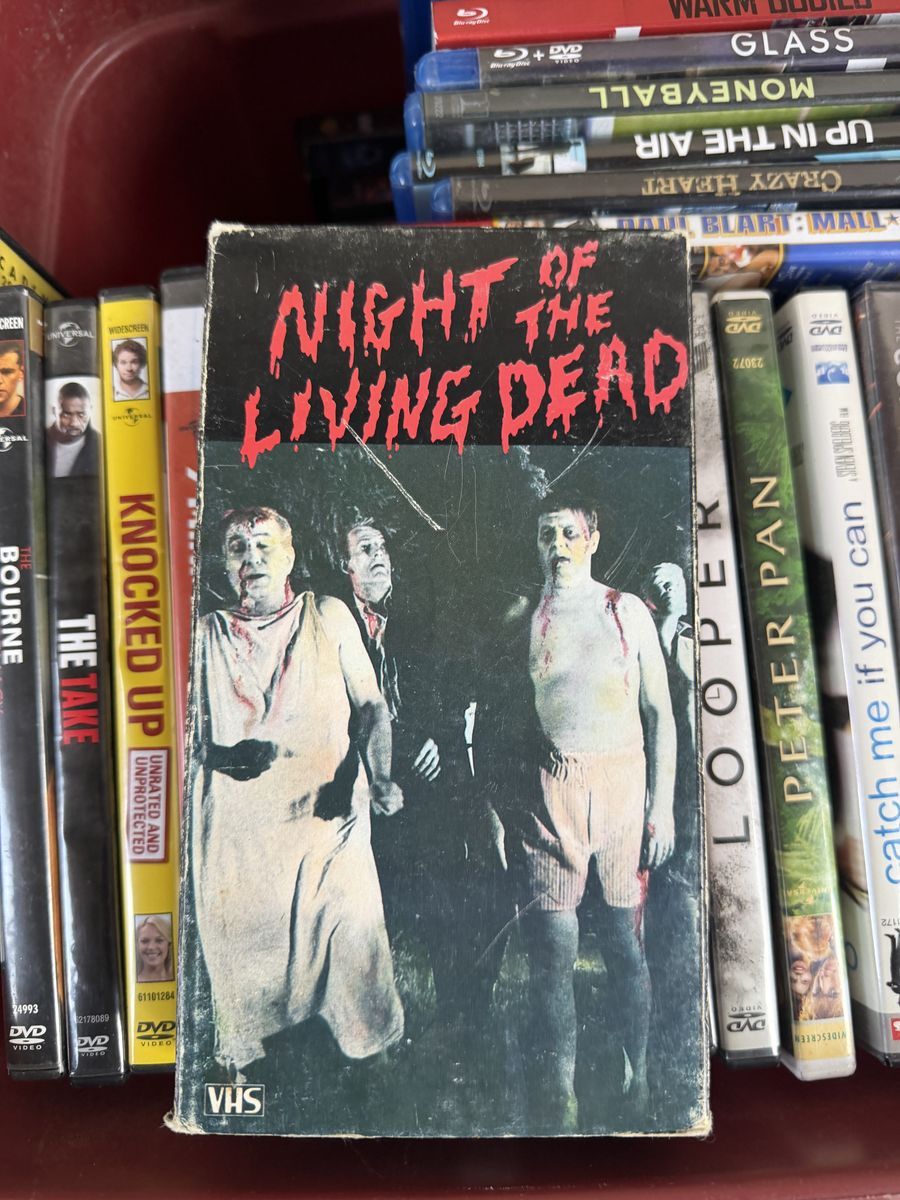 Night of the Living Dead VHS 1984