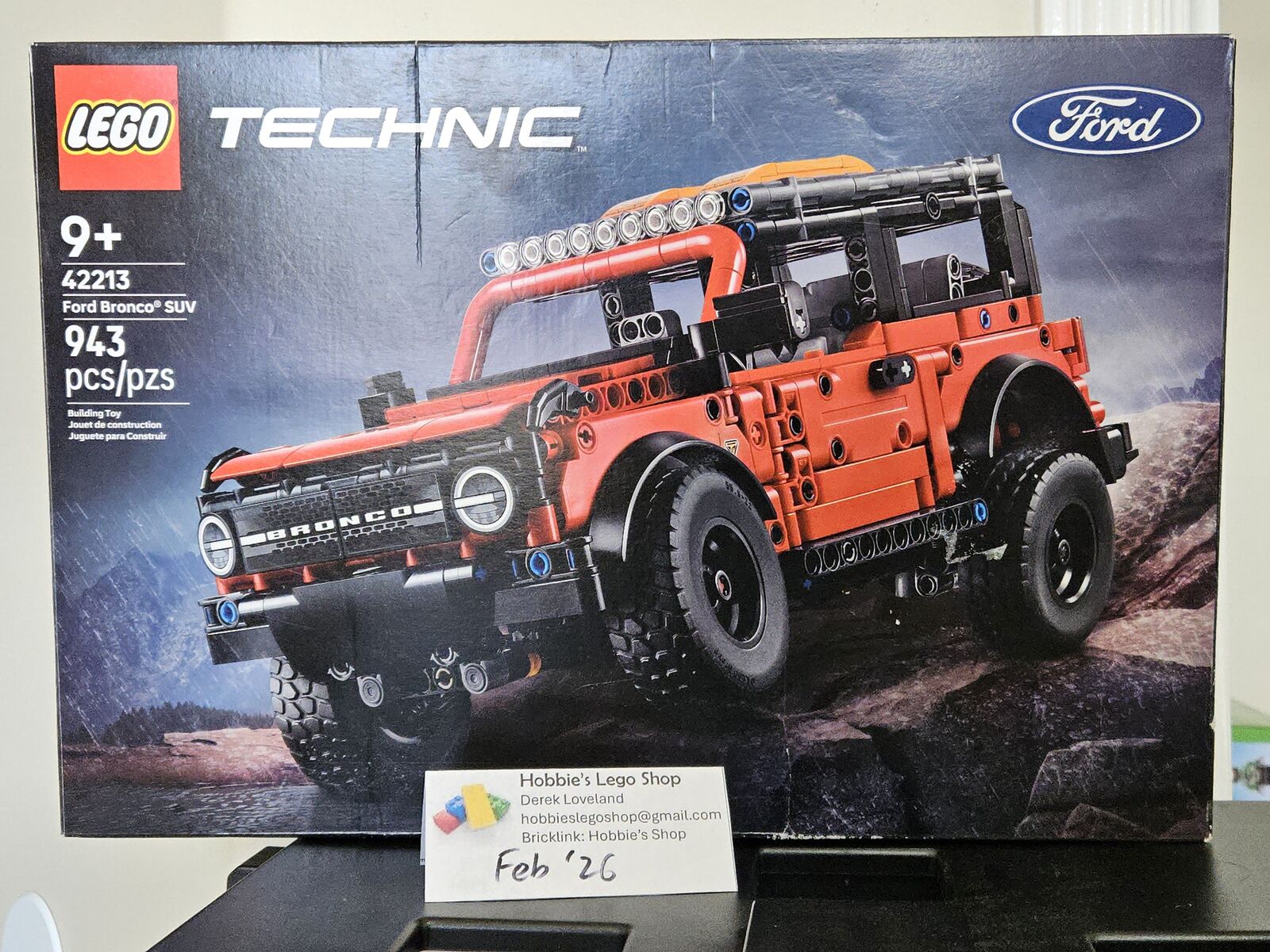 Lego Technic: Ford Bronco SUV (42213)