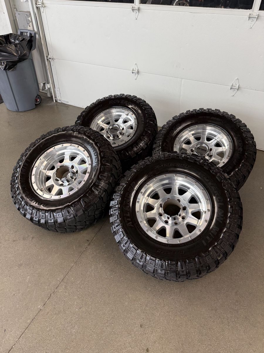 17x10 Method race Wheels/ 35x12.50r17, 8x6.5