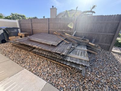 Wood fence panels FREE