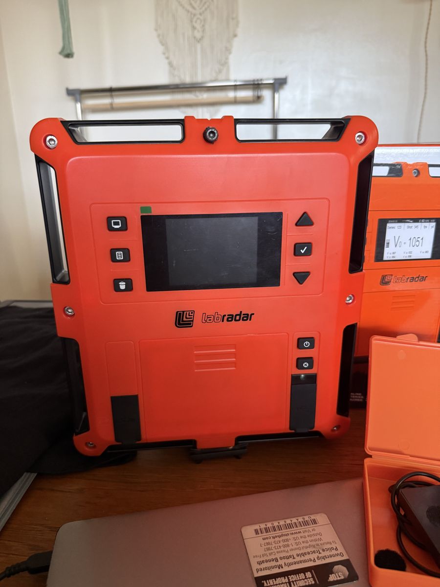 LabRadar with blue tooth