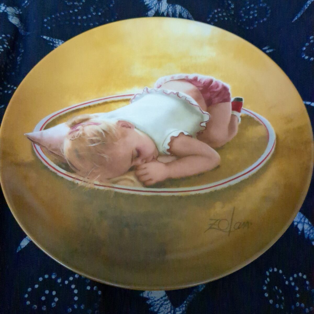 Donald Zolan "Day Dreamer" plate